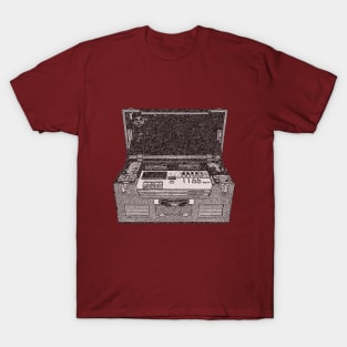 Vintage portable cassette recorder T-Shirt